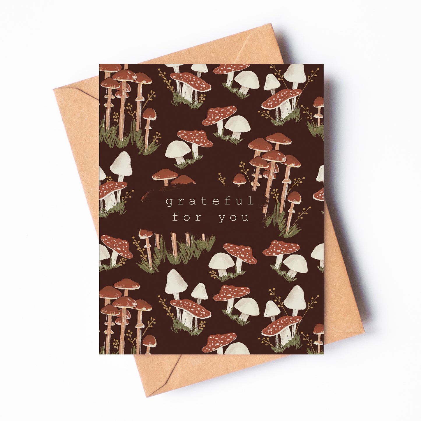 Grateful For You Greeting Card