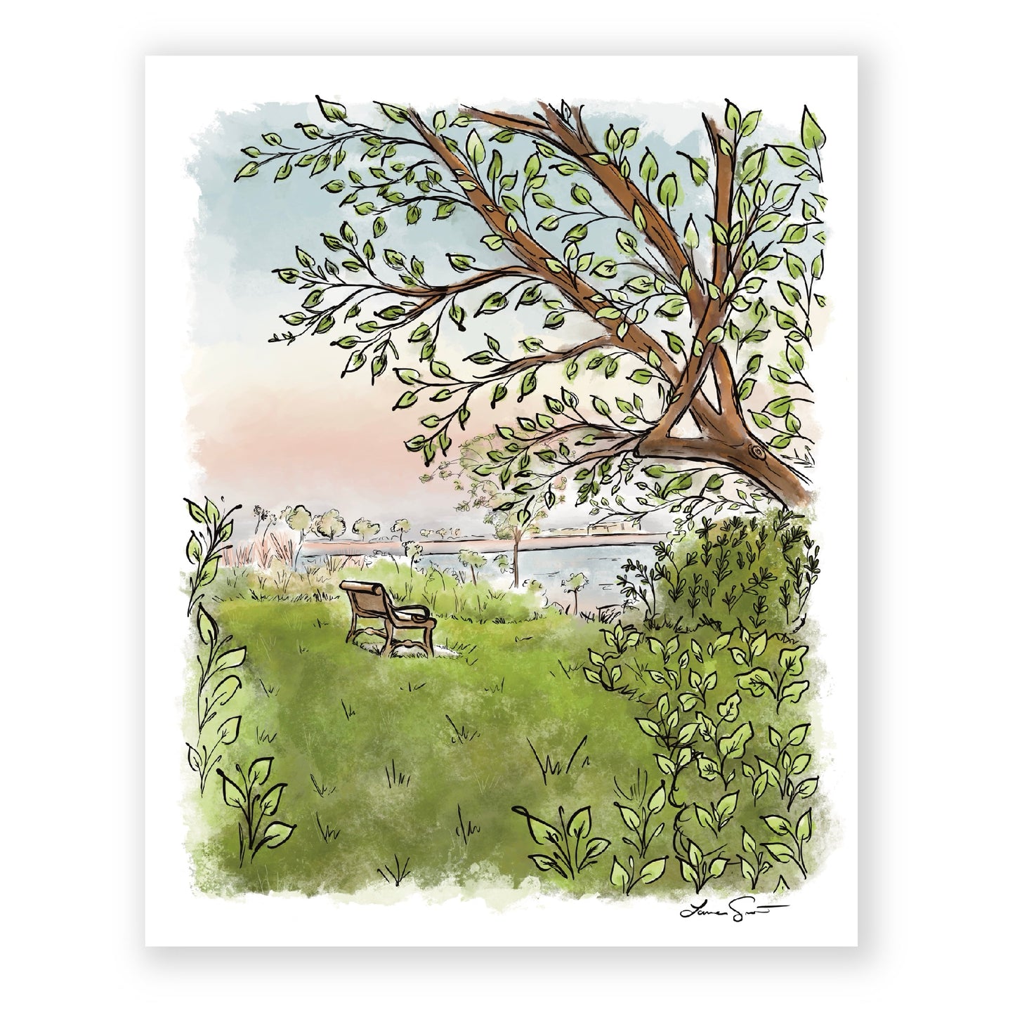 Black Rock CT | Ash Creek Art Print