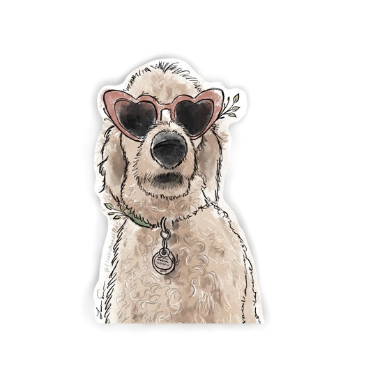 Sunglasses Doggo Sticker