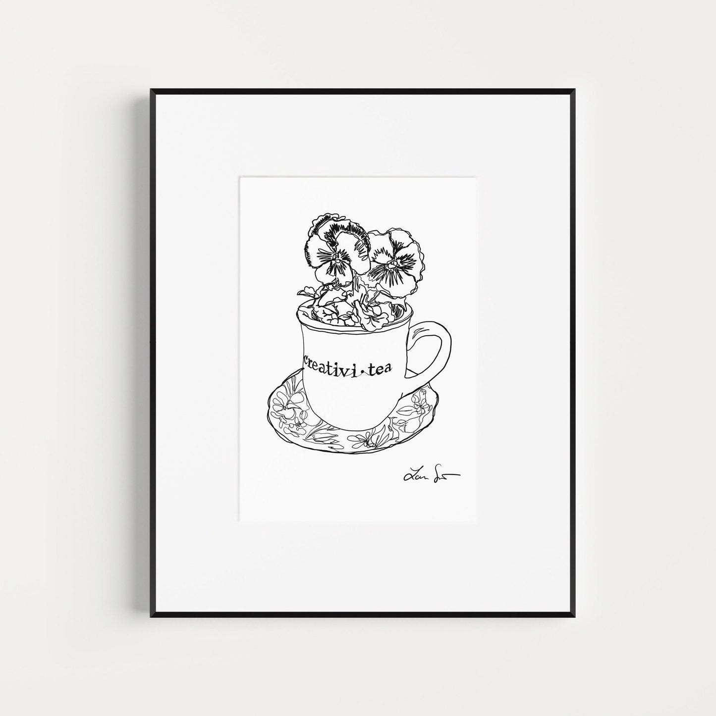 Creativi-TEA Art Print